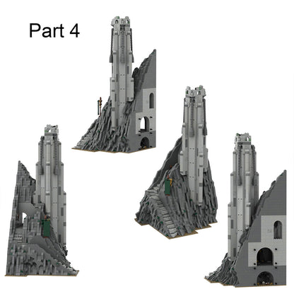 moc-38478 helm's deep building blocks set (15775pcs)