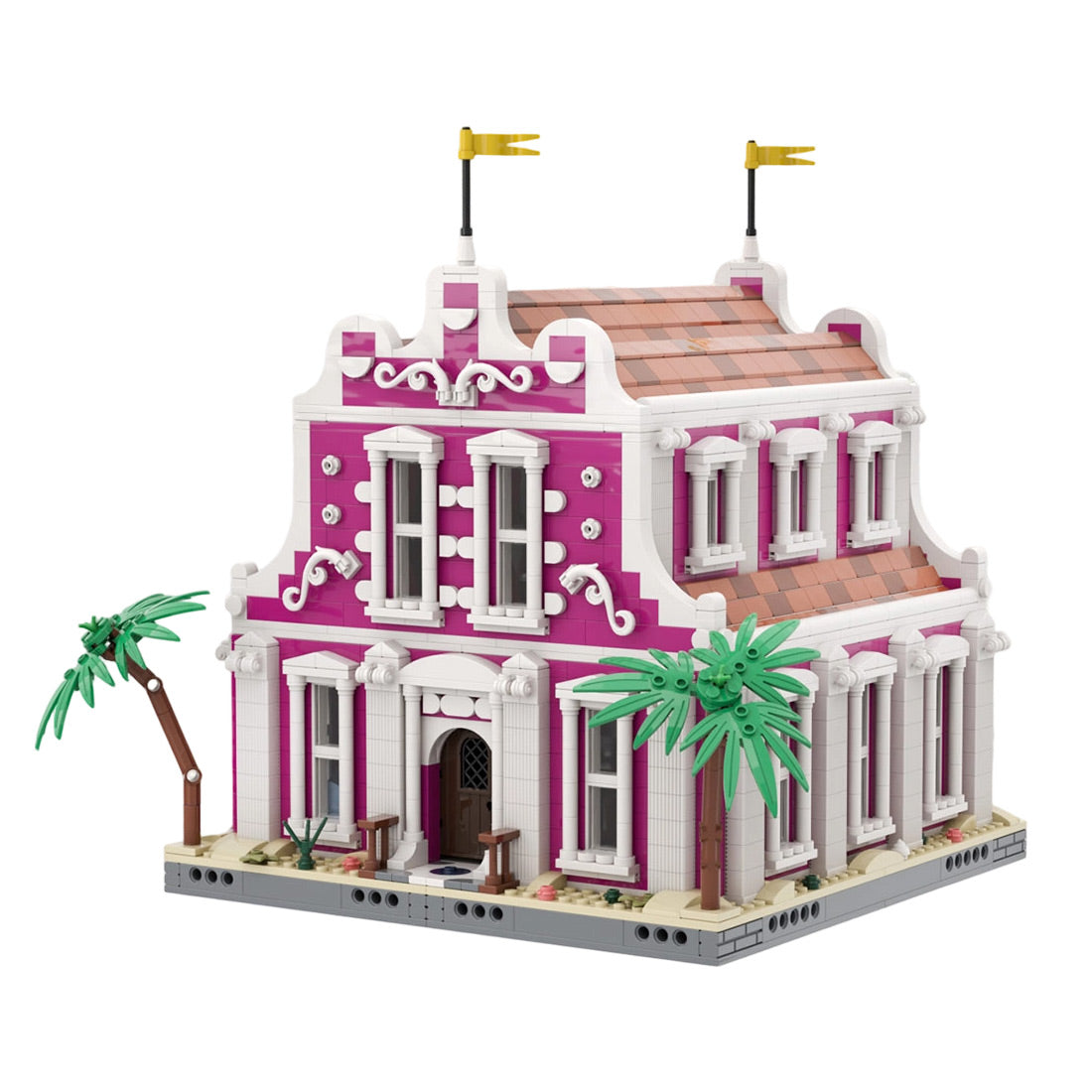 MOC-258528 Governor's Mansion Modular Building Blocks Set