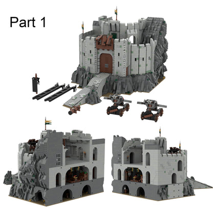 moc-38478 helm's deep building blocks set (15775pcs)