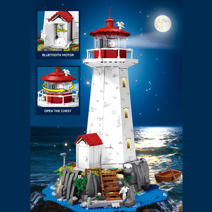 Seaside Lighthouse Building Block Set