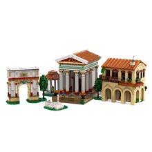 ancient roman forum architectural building blocks set 4261pcs by niklas labs