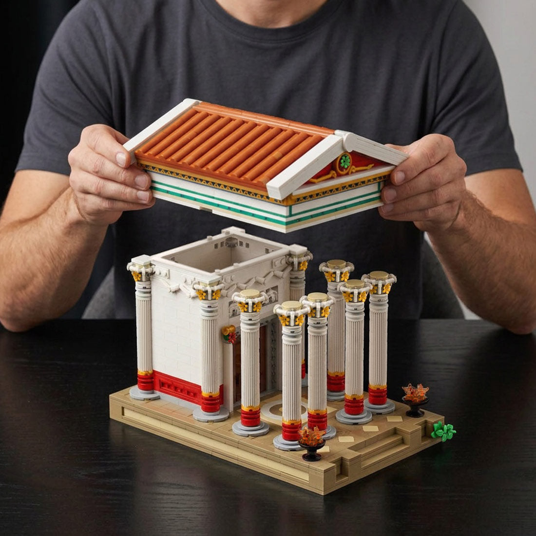 Ancient Roman Forum Building Blocks by Niklas Labs