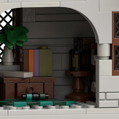 MOC-269330 Medieval Black Falcon's Outpost Castle Building Block