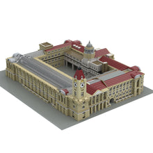 moc-112041 birmingham city council house, museum and art gallery building blocks set (19585pcs)