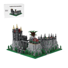 moc-217532 castle in the mountains building blocks set (4504pcs)