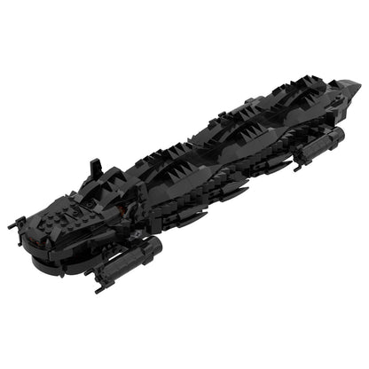 moc-122034 wolf-head siege ram model building blocks set (2486pcs)
