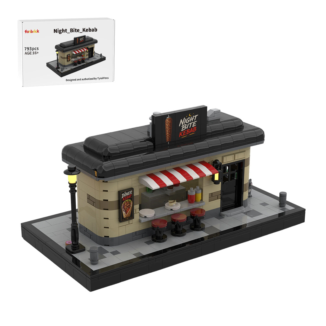 Urban Nightlife Series Diaroama Building Blocks Sets