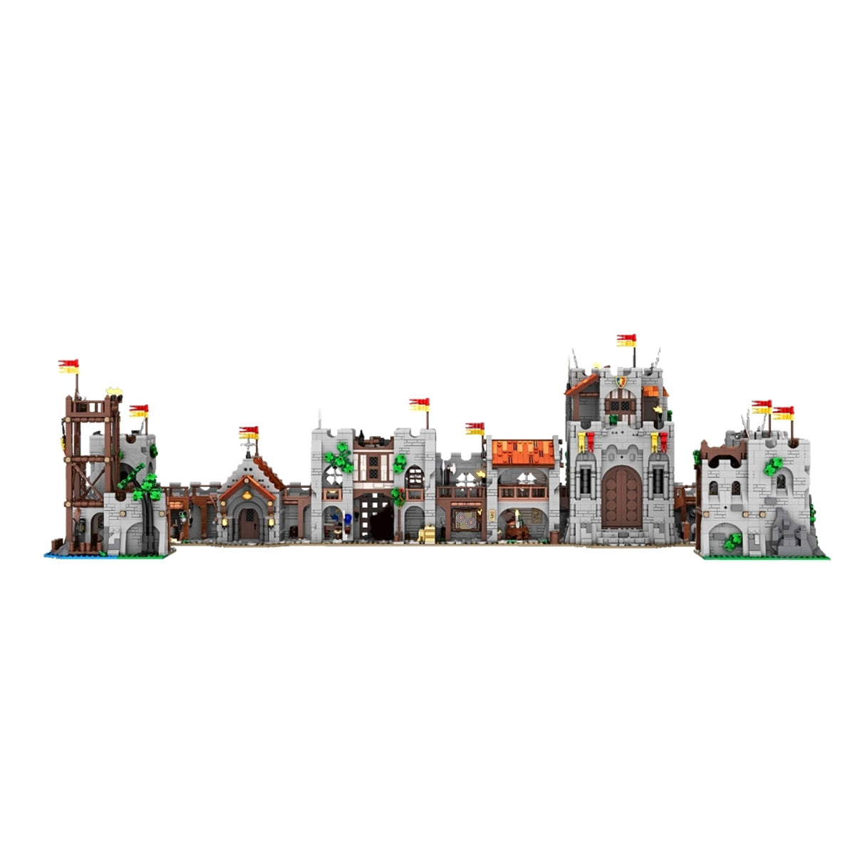 moc-240878 lux leonis castle building blocks set (8884pcs)