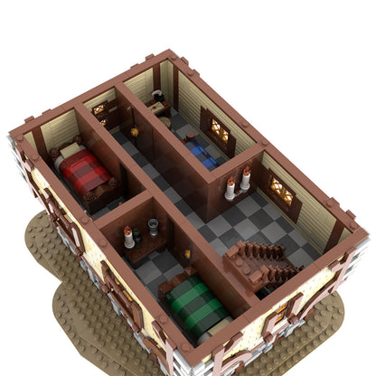 moc-192313 medieval inn building blocks set(3191pcs)