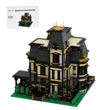 gothic victorian mansion european villa building blocks (5528pcs)