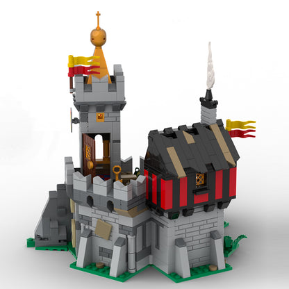 moc-209693 the sovereign’s secret retreat building blocks set (792pcs)