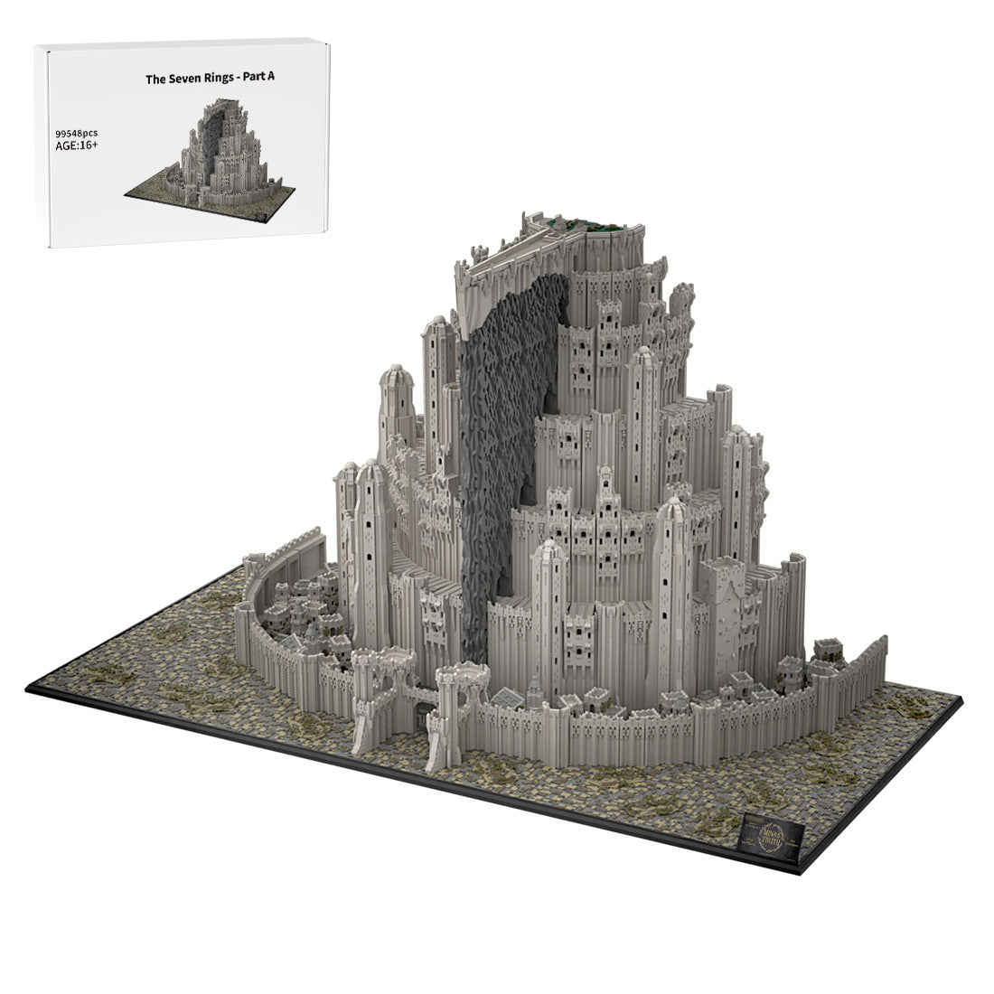 moc-64235 the seven rings – part a (99548pcs)