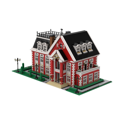 georgian brick palace architectural street scene building blocks