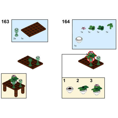 moc-89631 sitcomplex-new girl building blocks set (900pcs)