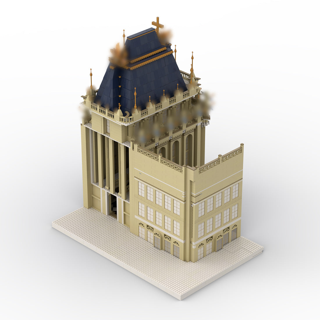 château de versailles part 7 moc building set – 6963 pieces