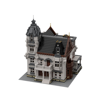 suburban residence building block set(7407pcs)