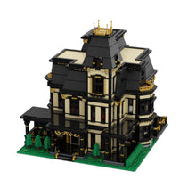 gothic victorian mansion european villa building blocks (5528pcs)