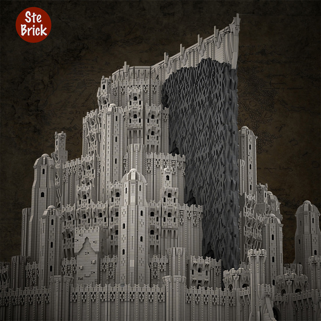 moc-64235 the seven rings – part a (99548pcs)