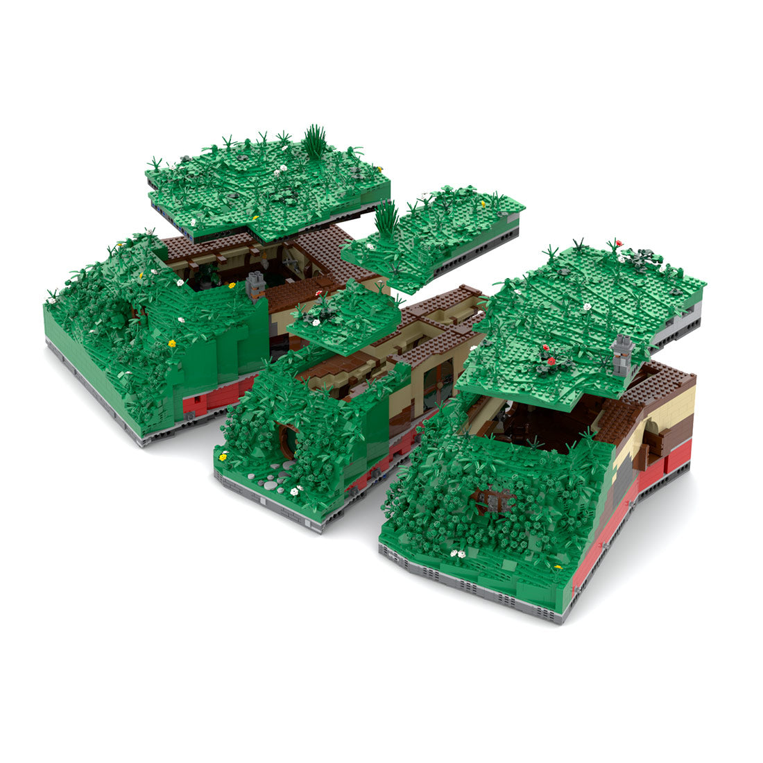 bag end the second section modular building blocks set