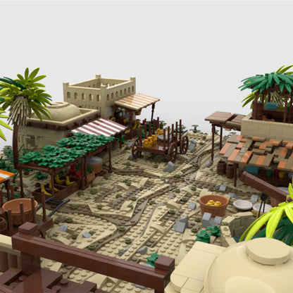 moc-215645 ancient egypt market building blocks set (10460pcs)