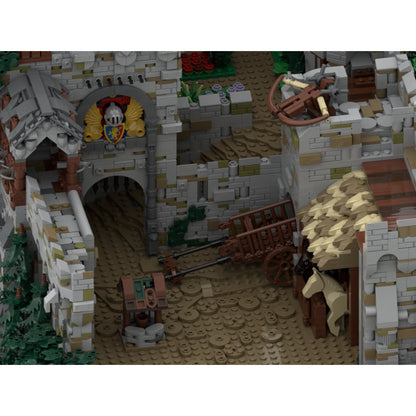 moc-206892 medieval castle building blocks set(21090pcs)