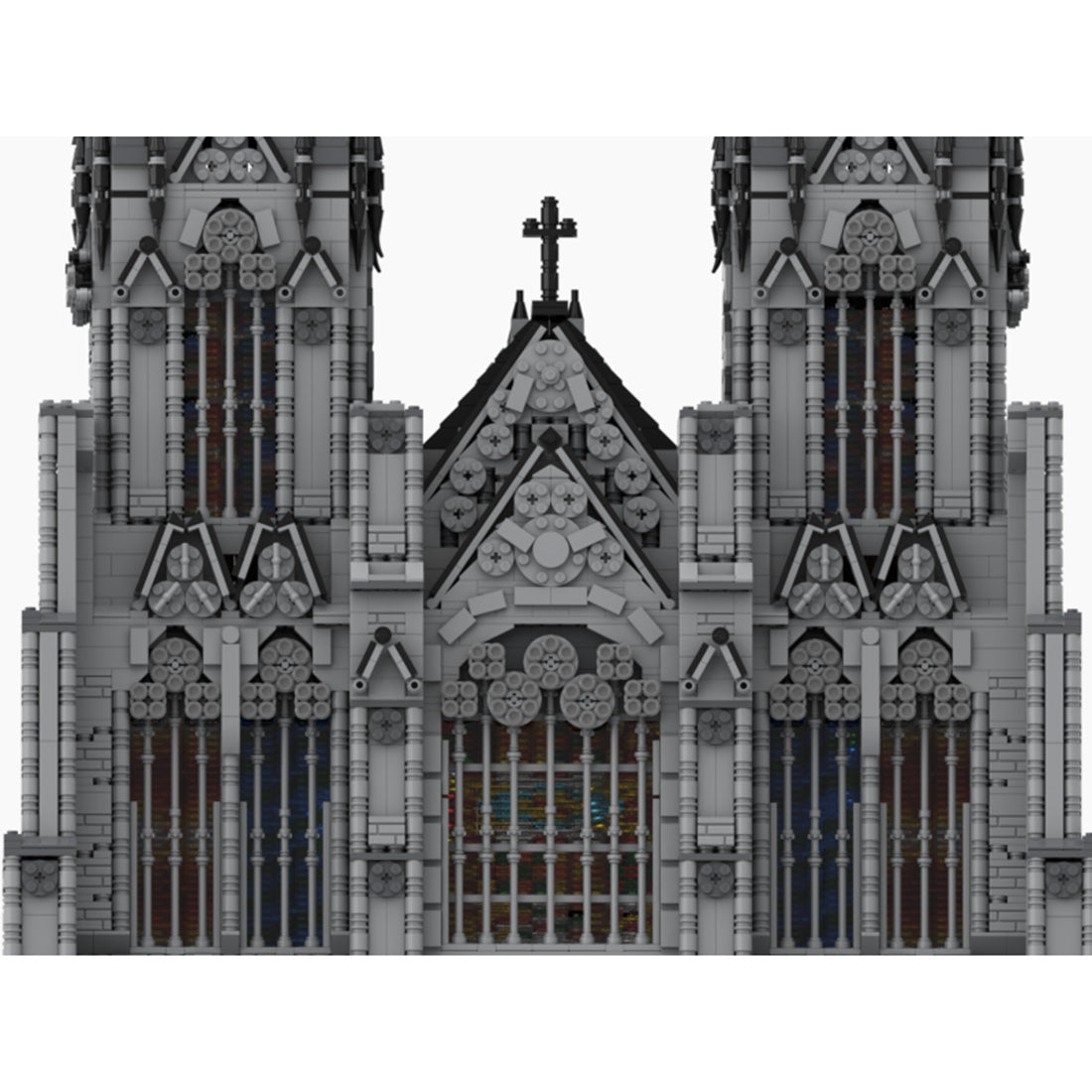 moc-142098 cologne cathedral building blocks set (29682+pcs)