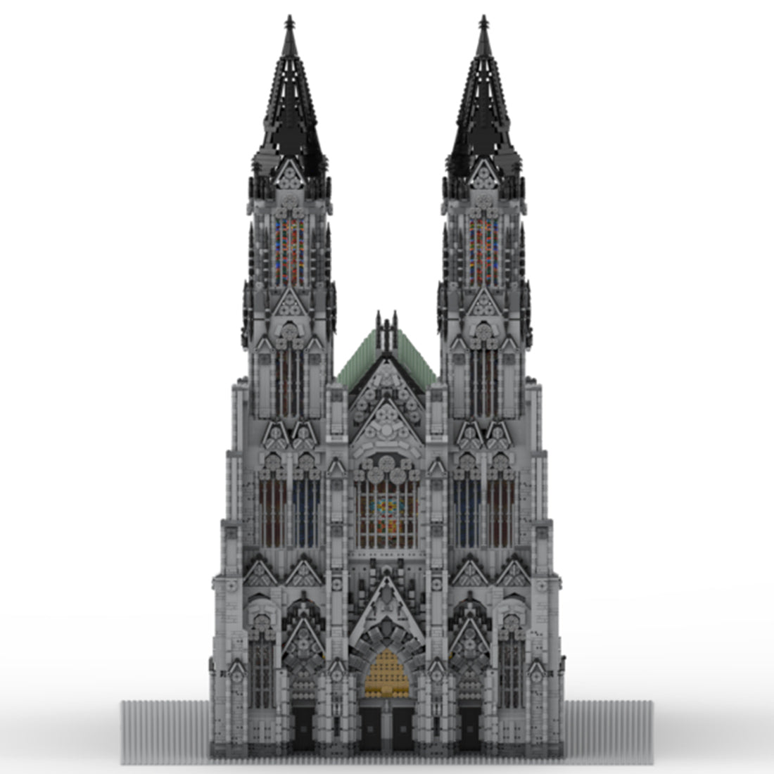 moc-142098 cologne cathedral building blocks set (29682+pcs)