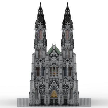 moc-142098 cologne cathedral building blocks set (29682+pcs)
