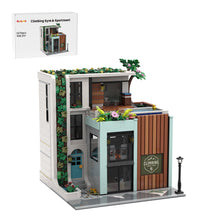 moc-239743 modern climbing gym & apartment building blocks set(2174pcs)