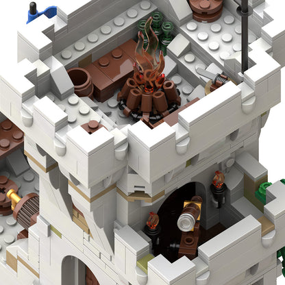 MOC-269330 Medieval Black Falcon's Outpost Castle Building Block