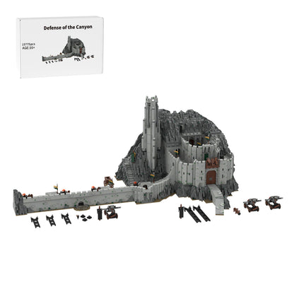 moc-38478 helm's deep building blocks set (15775pcs)