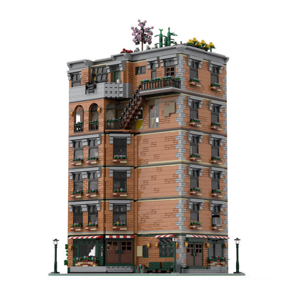 city apartment sitcomplex full version building blocks set(8574pcs)