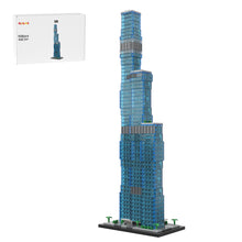moc-256851 the st. regis chicago 1:800 scale architecture building blocks set (2041pcs)