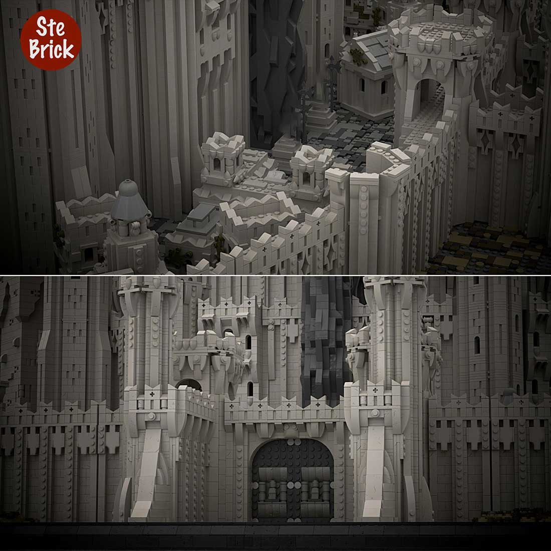 moc-64235 the seven rings – part a (99548pcs)