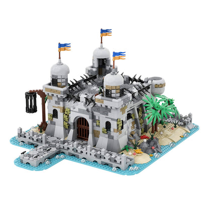 MOC-266198 Seafarer's Bay Pirate Prison Building Blocks Set