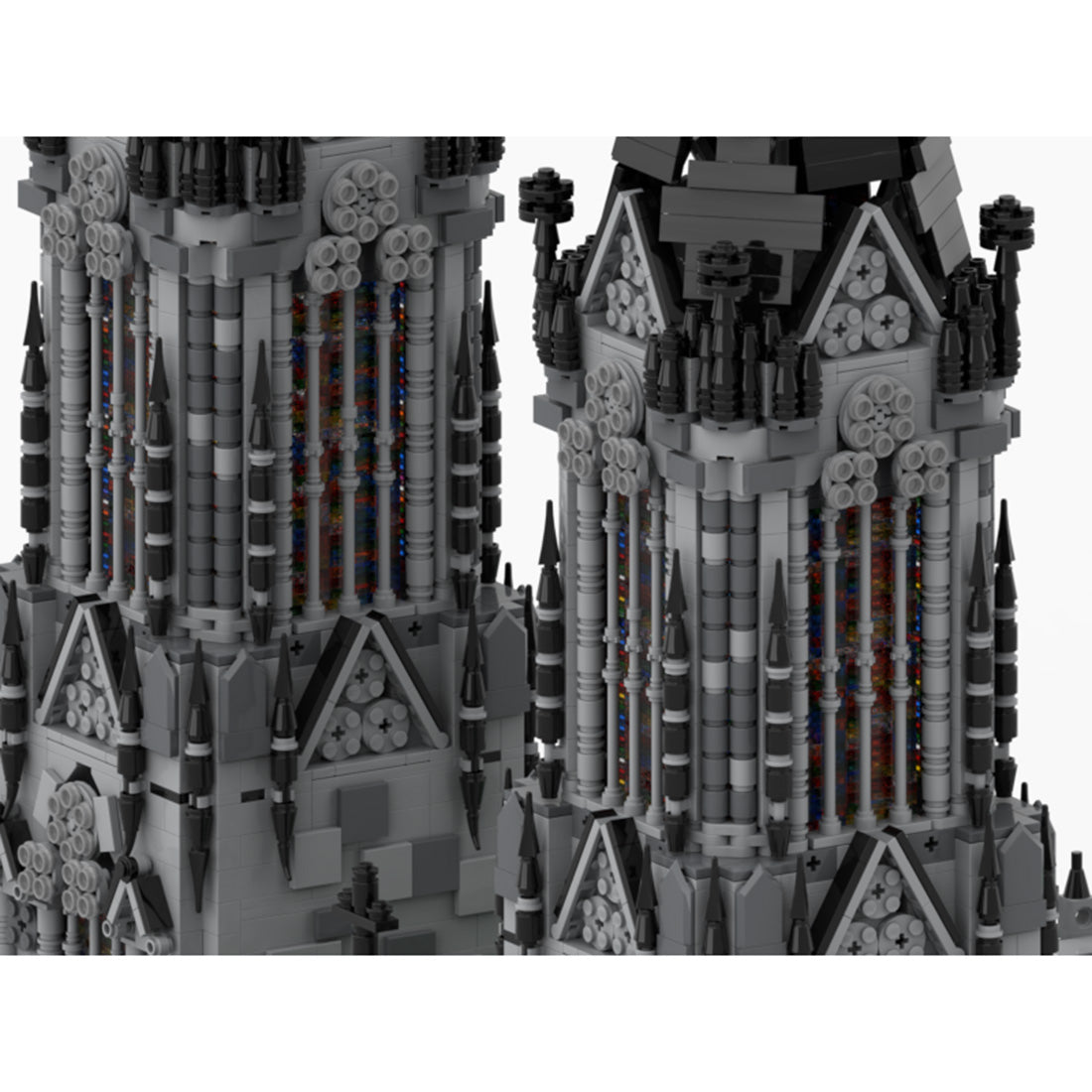 moc-142098 cologne cathedral building blocks set (29682+pcs)