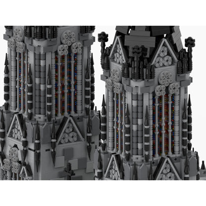 moc-142098 cologne cathedral building blocks set (29682+pcs)