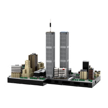 fanbrick moc 24643 old world trade center skyline building blocks by taters