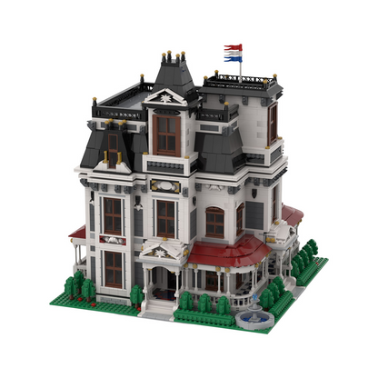 fanbrick victorian garden mansion