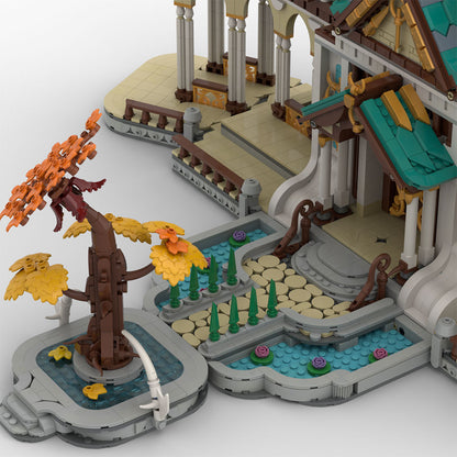 fantasy sanctuary building blocks model