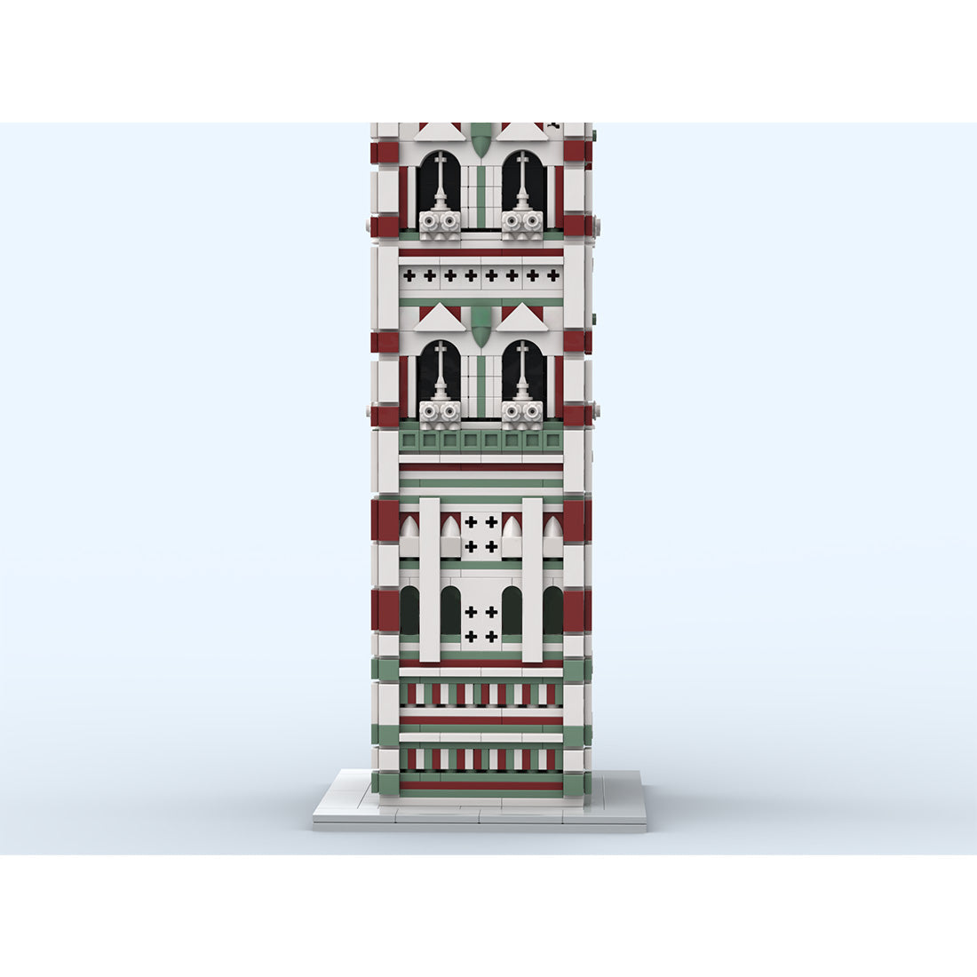 giotto’s campanile architectural model building set