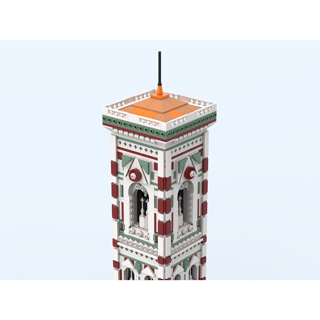 giotto’s campanile miniature architecture building set