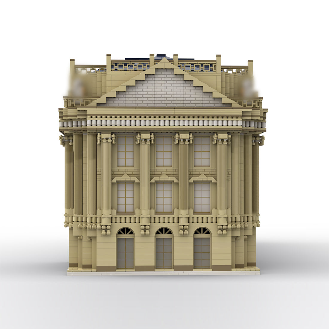 grand french palace architectural moc model