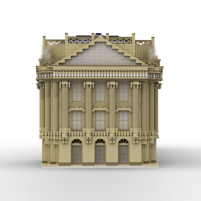 grand french palace architectural moc model