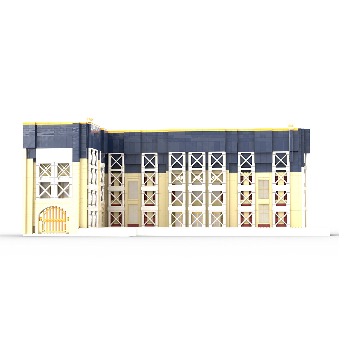 grand french palace modular brick model