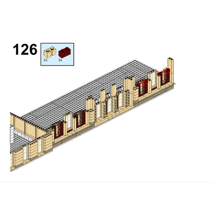 historic french royal palace moc set