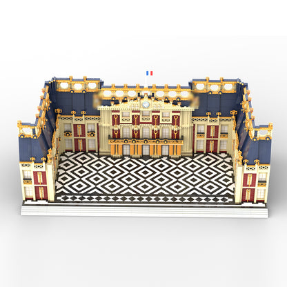 iconic versailles palace architecture building kit