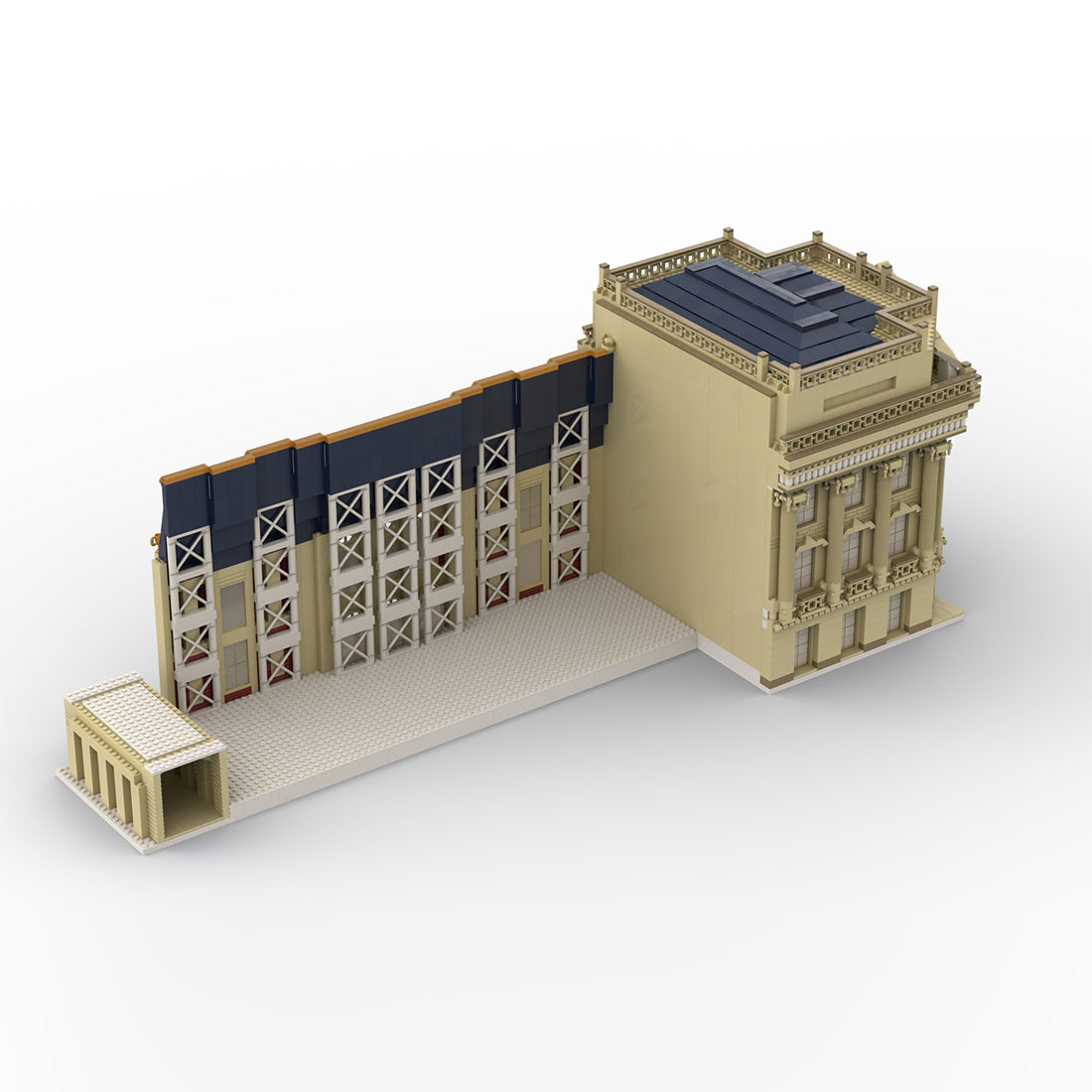 majestic french palace building blocks
