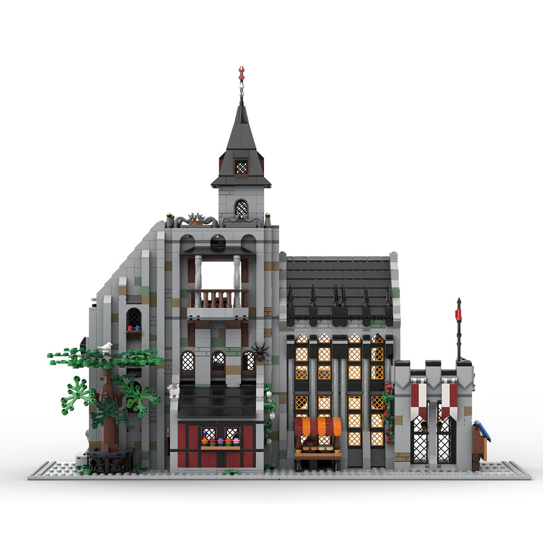 medieval-guild-building-blocks-display-model