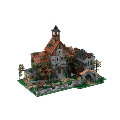 medieval manor building block set
